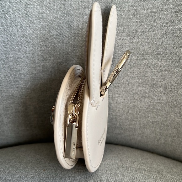 Kate Spade Bunny Coin Purse Keychain - Picture 3 of 4